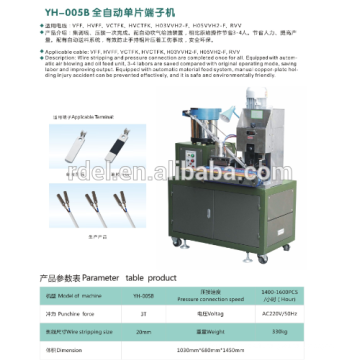 Haute précision bs1363 bouchon insertion machine sertir sertir